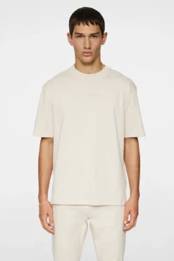 T-shirts|Tops<J.Lindeberg Hale Heavy Logo T-shirt Moonbeam