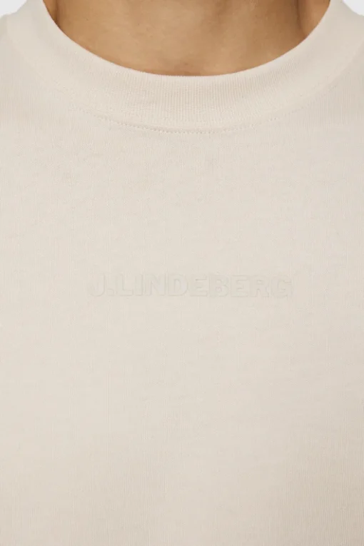 T-shirts|Tops<J.Lindeberg Hale Heavy Logo T-shirt Moonbeam