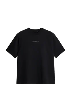 T-shirts|Tops<J.Lindeberg Hale Heavy Logo T-shirt Black