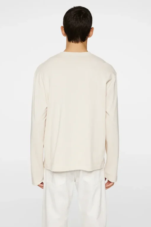 T-shirts|Tops<J.Lindeberg Hale Logo Longsleeve T-shirt Moonbeam