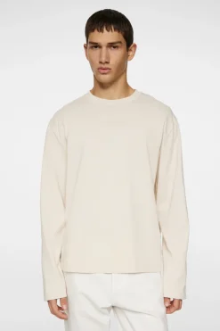 T-shirts|Tops<J.Lindeberg Hale Logo Longsleeve T-shirt Moonbeam