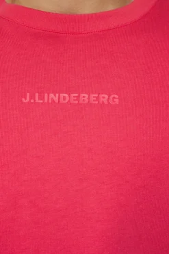 T-shirts|Tops<J.Lindeberg Hale Logo Longsleeve T-shirt Azalea