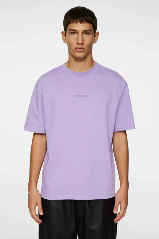 T-shirts|Tops<J.Lindeberg Hale Logo T-shirt Bougainvillea