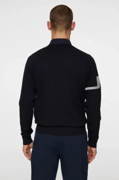 Golf|Knitwear<J.Lindeberg Heath Knitted Sweater JLNavy