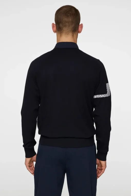 Golf|Knitwear<J.Lindeberg Heath Knitted Sweater JLNavy