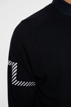 Golf|Knitwear<J.Lindeberg Heath Knitted Sweater JLNavy