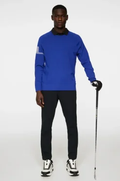 Golf|Knitwear<J.Lindeberg Heath Knitted Sweater ClematisBlue