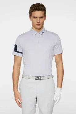Golf|Polo Shirts<J.Lindeberg Heath Polo LightGreyMelange