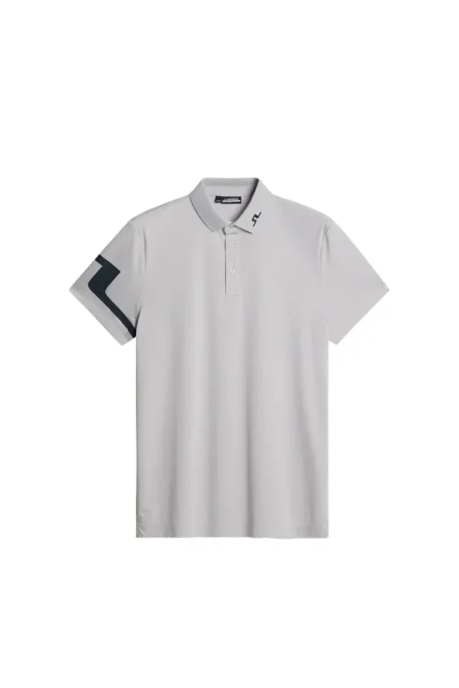 Golf|Polo Shirts<J.Lindeberg Heath Polo LightGreyMelange