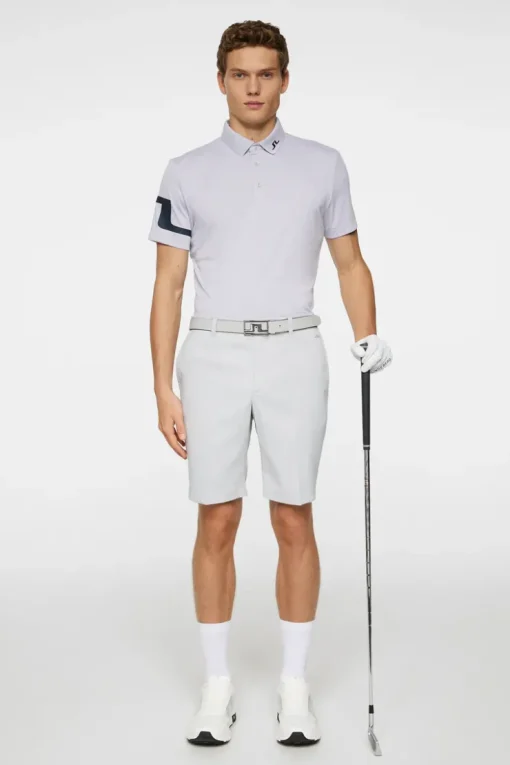 Golf|Polo Shirts<J.Lindeberg Heath Polo LightGreyMelange