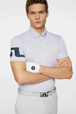 Golf|Polo Shirts<J.Lindeberg Heath Polo LightGreyMelange