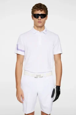 Golf|Polo Shirts<J.Lindeberg Heath Polo White