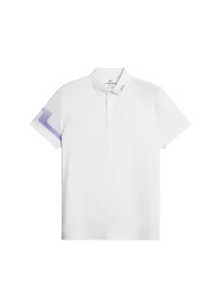 Golf|Polo Shirts<J.Lindeberg Heath Polo White