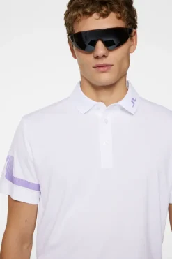 Golf|Polo Shirts<J.Lindeberg Heath Polo White