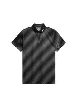 Golf|Polo Shirts<J.Lindeberg Heath Print Polo CombBlackM