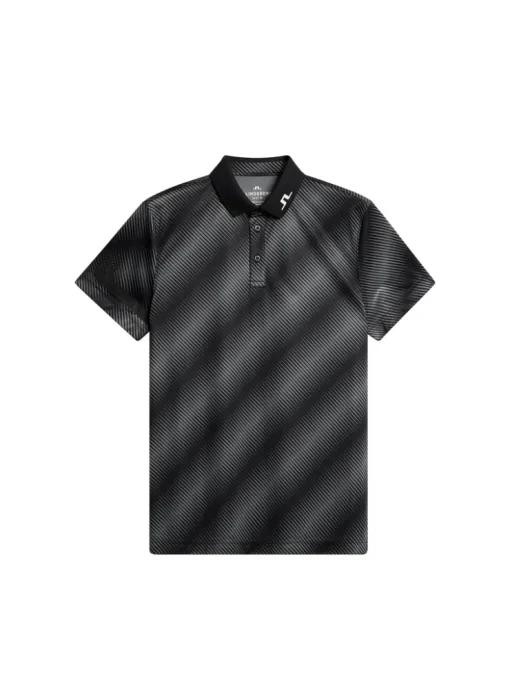 Golf|Polo Shirts<J.Lindeberg Heath Print Polo CombBlackM