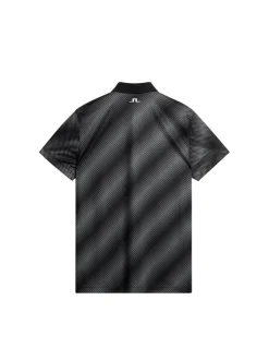 Golf|Polo Shirts<J.Lindeberg Heath Print Polo CombBlackM