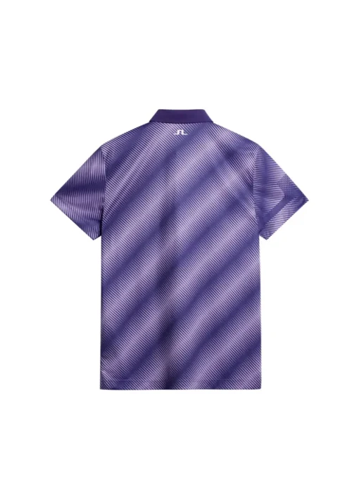 Golf|Polo Shirts<J.Lindeberg Heath Print Polo CombDeepWisteriaM