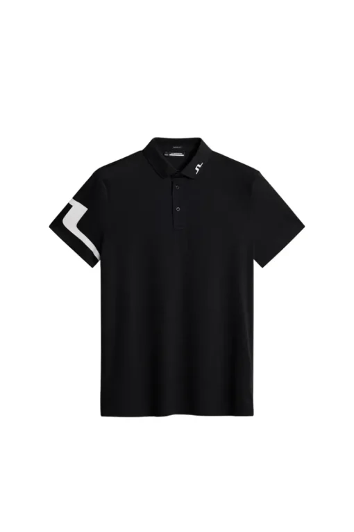Golf|Polo Shirts<J.Lindeberg Heath Regular Fit Golf Polo Black