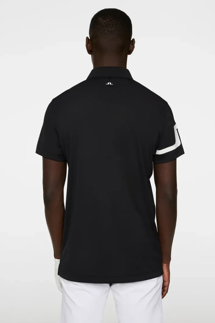 Golf|Polo Shirts<J.Lindeberg Heath Regular Fit Golf Polo Black