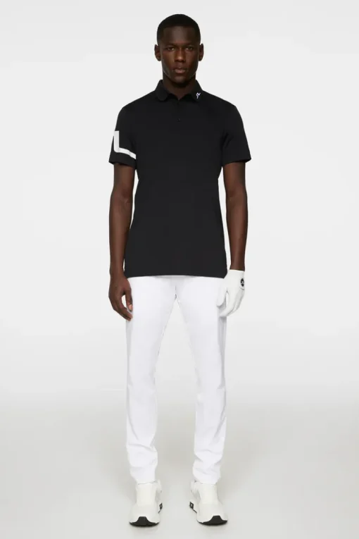 Golf|Polo Shirts<J.Lindeberg Heath Regular Fit Golf Polo Black
