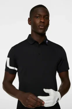 Golf|Polo Shirts<J.Lindeberg Heath Regular Fit Golf Polo Black