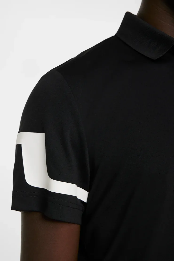Golf|Polo Shirts<J.Lindeberg Heath Regular Fit Golf Polo Black