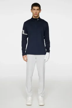 Golf|Base & Mid Layers<J.Lindeberg Heath Strike Mid Layer JLNavy
