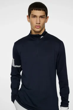Golf|Base & Mid Layers<J.Lindeberg Heath Strike Mid Layer JLNavy