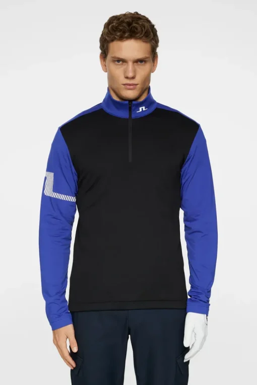 Golf|Base & Mid Layers<J.Lindeberg Heath Strike Mid Layer ClematisBlue