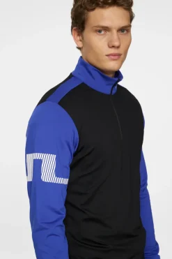 Golf|Base & Mid Layers<J.Lindeberg Heath Strike Mid Layer ClematisBlue