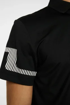 Golf|Polo Shirts<J.Lindeberg Heath Strike Polo Black