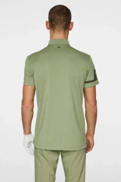 Golf|Tops<J.Lindeberg Heath Strike Polo OilGreen