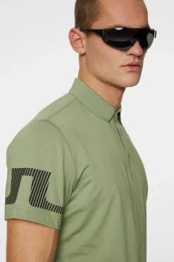 Golf|Tops<J.Lindeberg Heath Strike Polo OilGreen