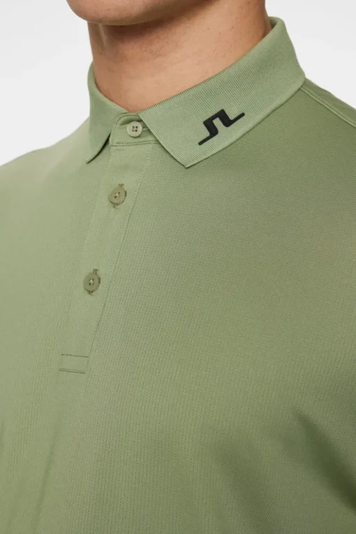 Golf|Tops<J.Lindeberg Heath Strike Polo OilGreen