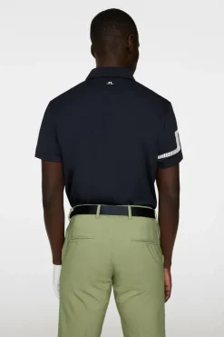 Golf|Polo Shirts<J.Lindeberg Heath Strike Polo JLNavy