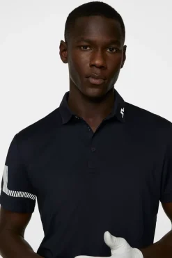 Golf|Polo Shirts<J.Lindeberg Heath Strike Polo JLNavy