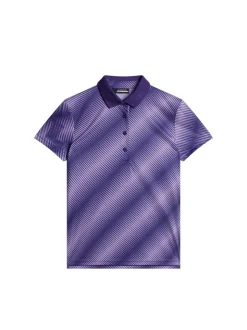 Golf|Tops<J.Lindeberg Heidi Print Polo CombDeepWisteriaM