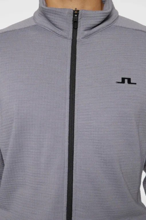 Ski|Base & Mid Layers<J.Lindeberg High Grounds Merino Mid Layer NightOwl