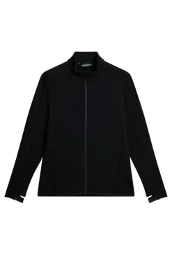 Ski|Base & Mid Layers<J.Lindeberg High Grounds Merino Mid Layer Black