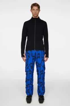 Ski|Base & Mid Layers<J.Lindeberg High Grounds Merino Mid Layer Black