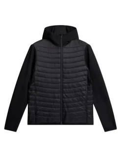 Jackets<J.Lindeberg Holden Quilt Hybrid Hood Black
