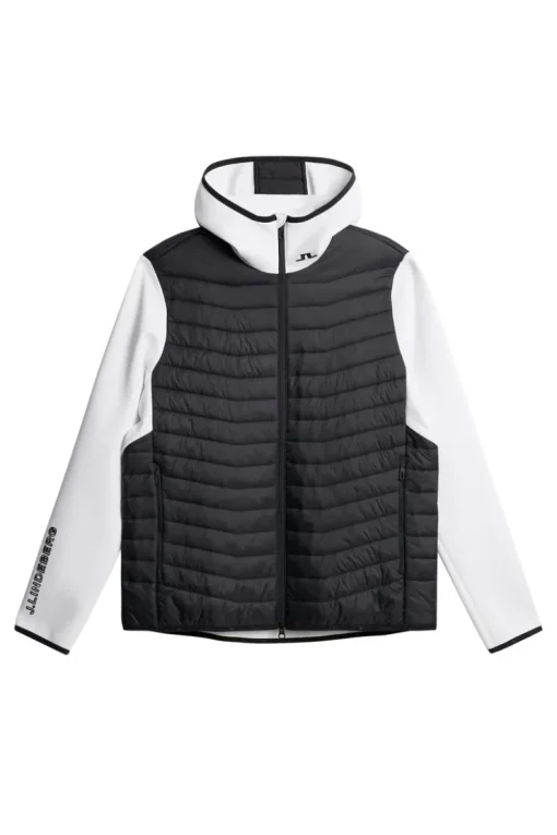 Golf|Ski<J.Lindeberg Holden Quilt Hybrid Hood White