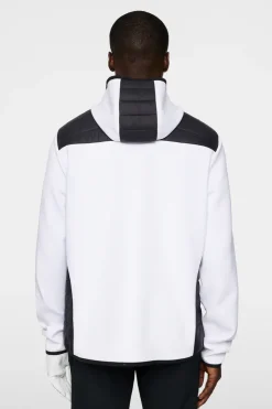 Golf|Ski<J.Lindeberg Holden Quilt Hybrid Hood White