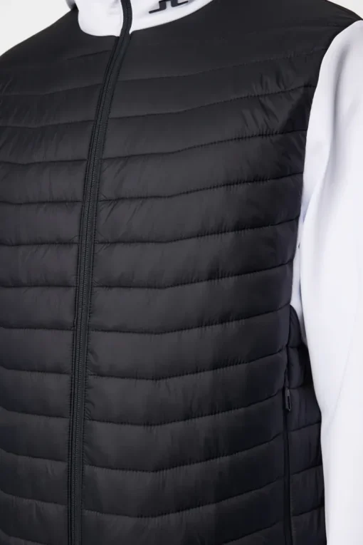 Golf|Ski<J.Lindeberg Holden Quilt Hybrid Hood White