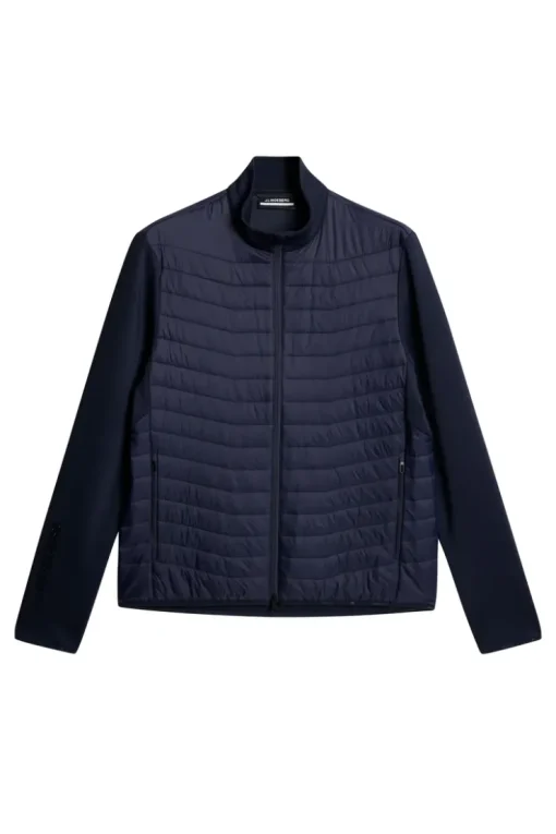 Golf|Ski<J.Lindeberg Holden Quilt Hybrid Jacket JLNavy