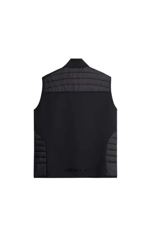 Golf|Ski<J.Lindeberg Holden Quilt Hybrid Vest Black