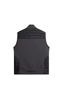 Golf|Ski<J.Lindeberg Holden Quilt Hybrid Vest Asphalt
