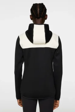 Golf|Ski<J.Lindeberg Holma Quilt Hybrid Hood WhisperWhite