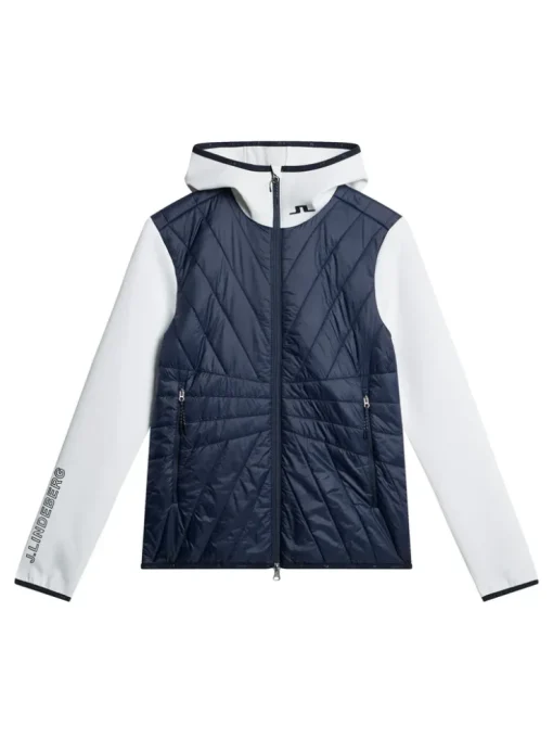 Golf|Ski<J.Lindeberg Holma Quilt Hybrid Hood JLNavy